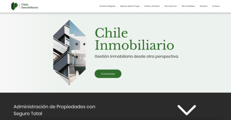 Hero section Chile Inmobiliario